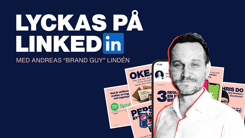 Webbinarie Lyckas på LinkedIn med Andreas Lindén