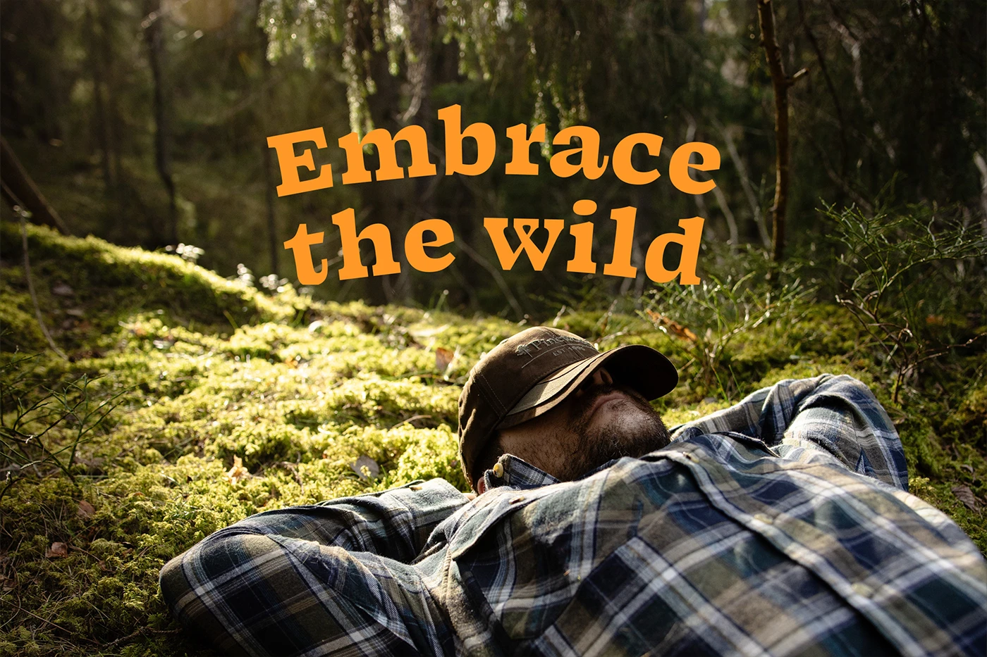 "Embrace the wild", varumärkesjobb för Pinewood